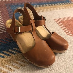 Lotta from Stockholm - Highwood T-Bar Clogs (size 38/7.5)